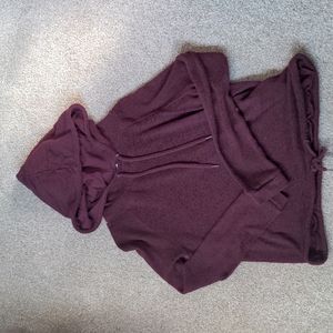 Waist length hoodie